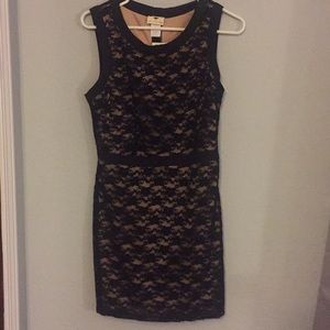One Clothing Black Lace Dress
